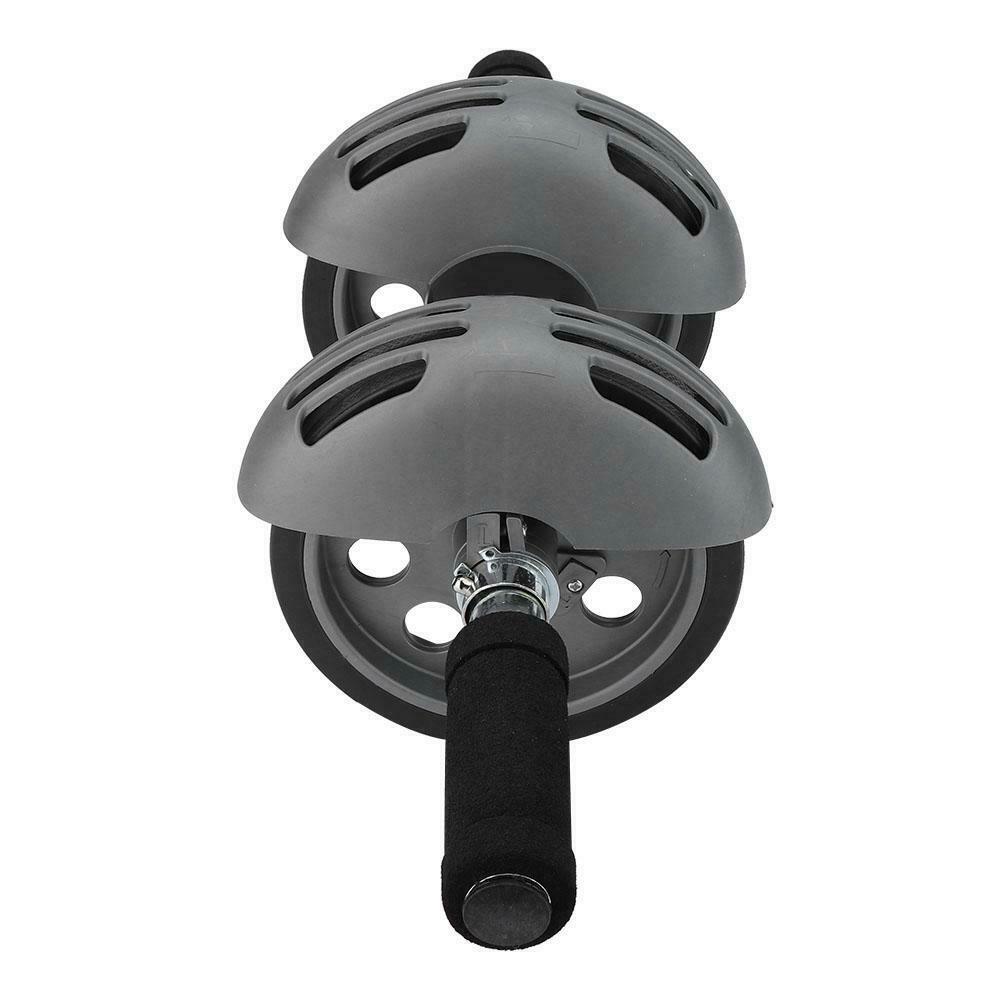 Exercise Wheel Double AB Roller Abs Abdominal Workout Fitness Gym with Knee Pad

Strengthen your core and tone your abs with our AB Roller Double Wheel. The double-wheel design provides a stable and smooth workout, while the included knee pad ensures comfort and support. Reach your fitness goals with this versatile and effective tool.