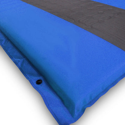 Camping Mattress Self Inflating Double-Blue Grey