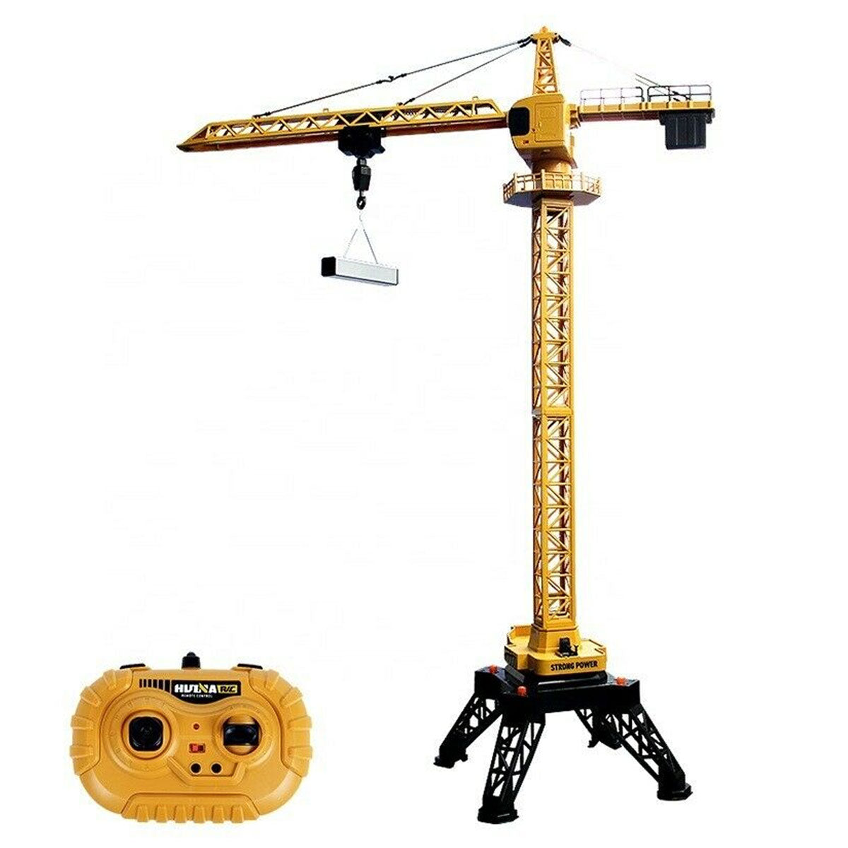 HUINA 1/14 12CH RC Alloy Tower Crane Engineering Construction Vehicle