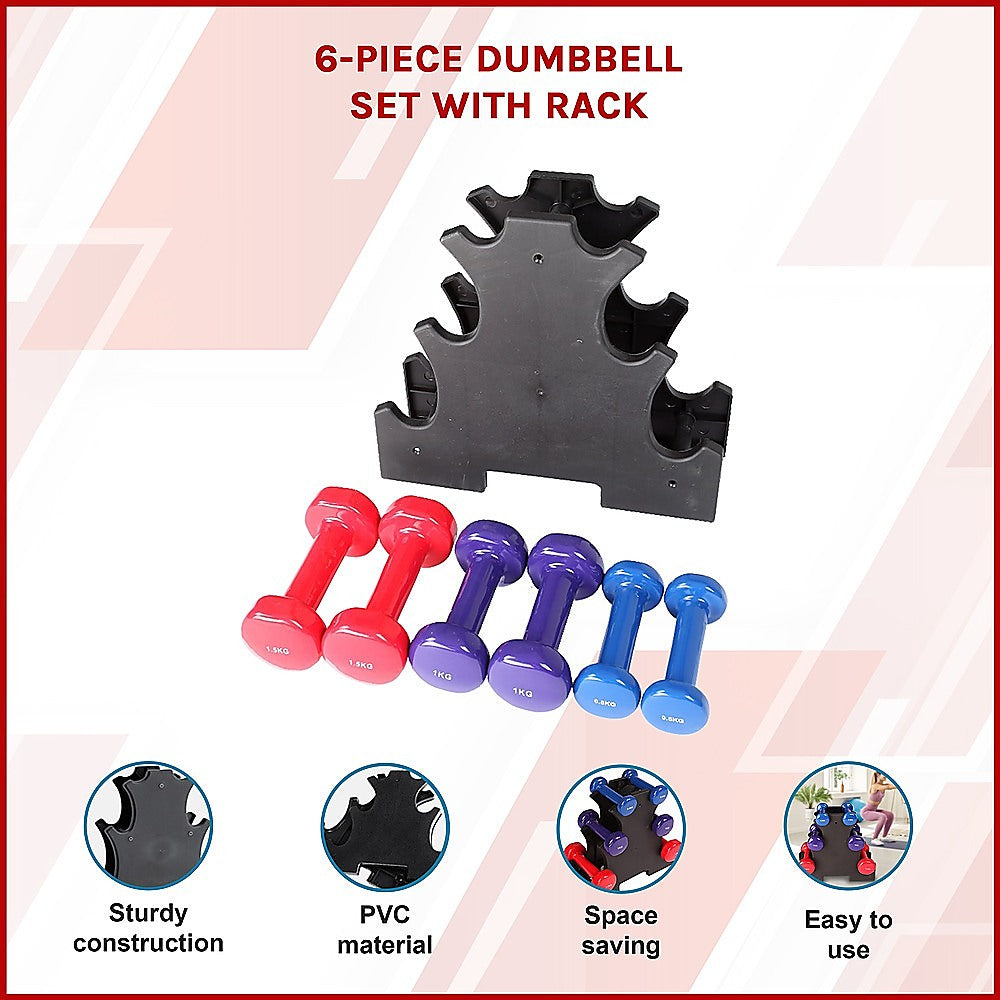 Dumbbell Set 6 Piece 