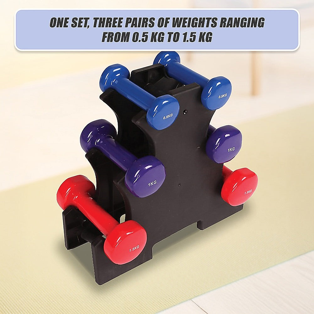 Dumbbell Set 6 Piece 
