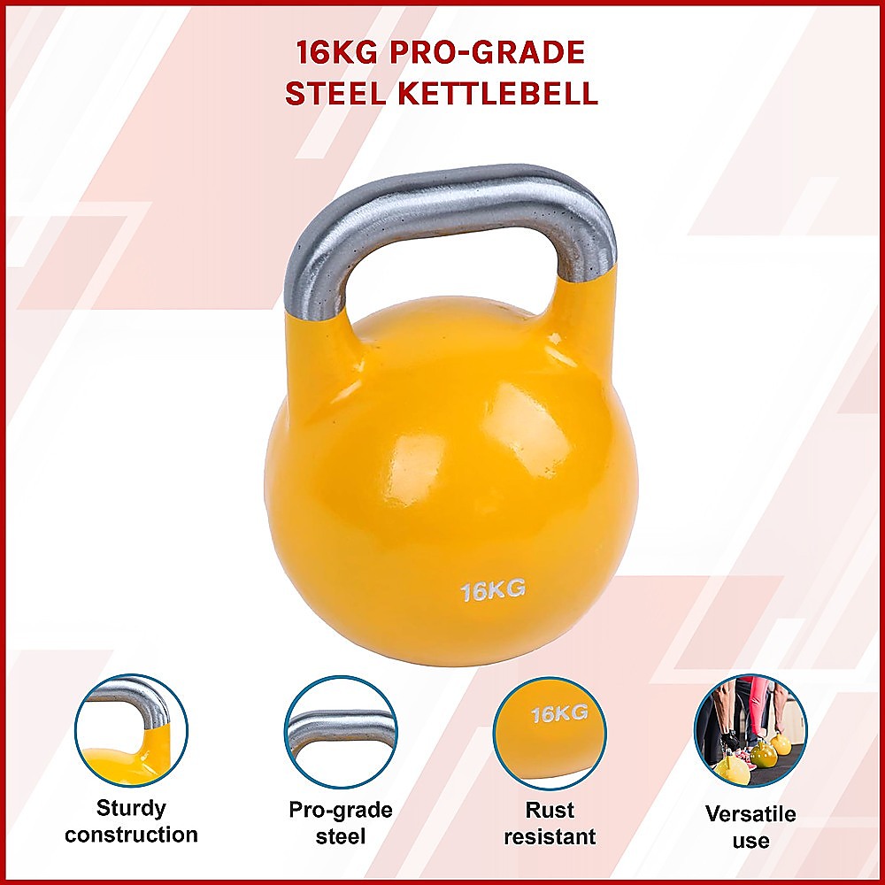 Kettlebell Pro-Grade Steel-16kg