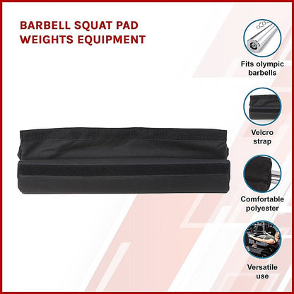 Barbell Squat Pad Weights Equipment - Factory Direct Shop