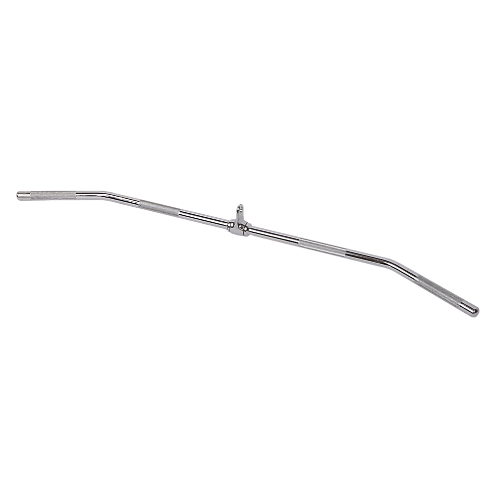 Chrome Lat Pulldown Bar on a white background