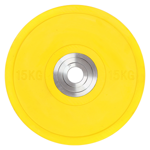 Olympic Rubber Bumper Weight Plate 1 x 15KG PRO