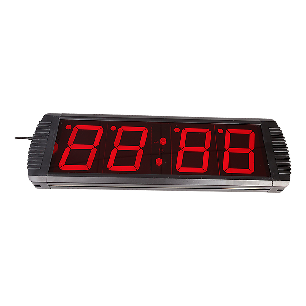 Digital Timer Interval Fitness Clock with LED Display for Home Gym Workouts