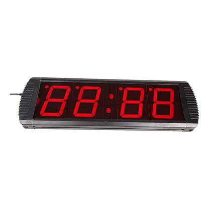 Digital Timer Interval Fitness Clock with LED Display for Home Gym Workouts