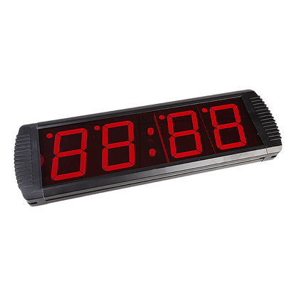 Digital Timer Interval Fitness Clock with LED Display for Home Gym Workouts