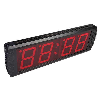 Digital Timer Interval Fitness Clock with LED Display for Home Gym Workouts