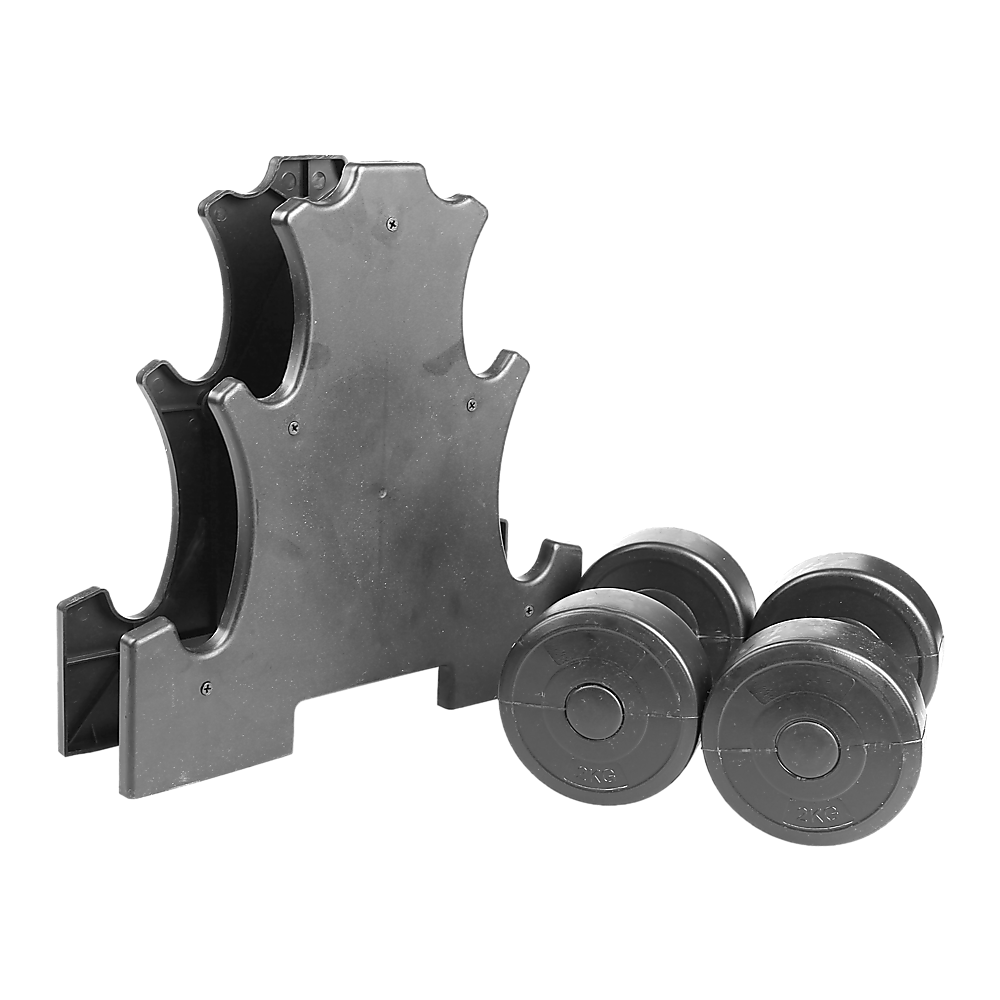 Dumbbell Weight Set with Dumbbell Rack