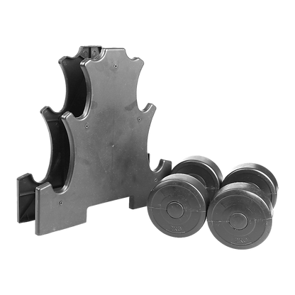 Dumbbell Weight Set with Dumbbell Rack