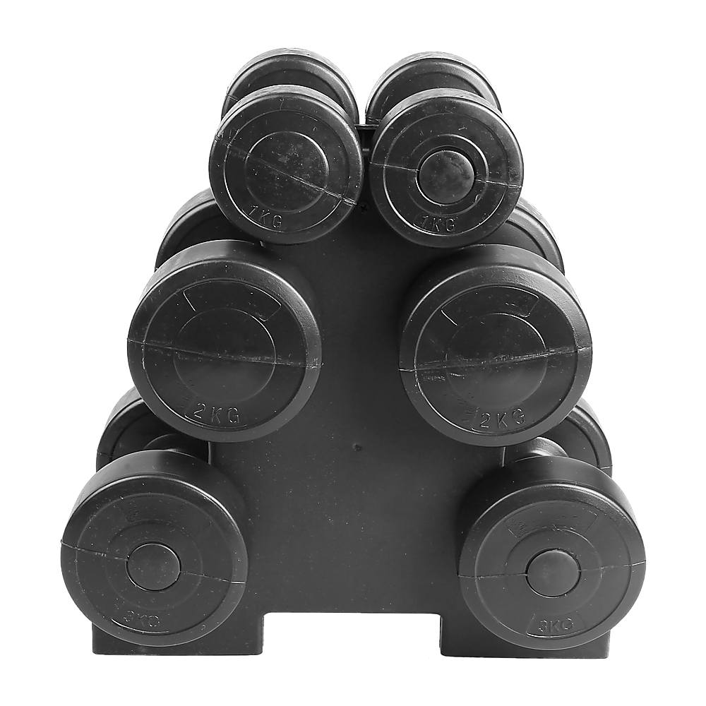 Dumbbell Weight Set with Dumbbell Rack