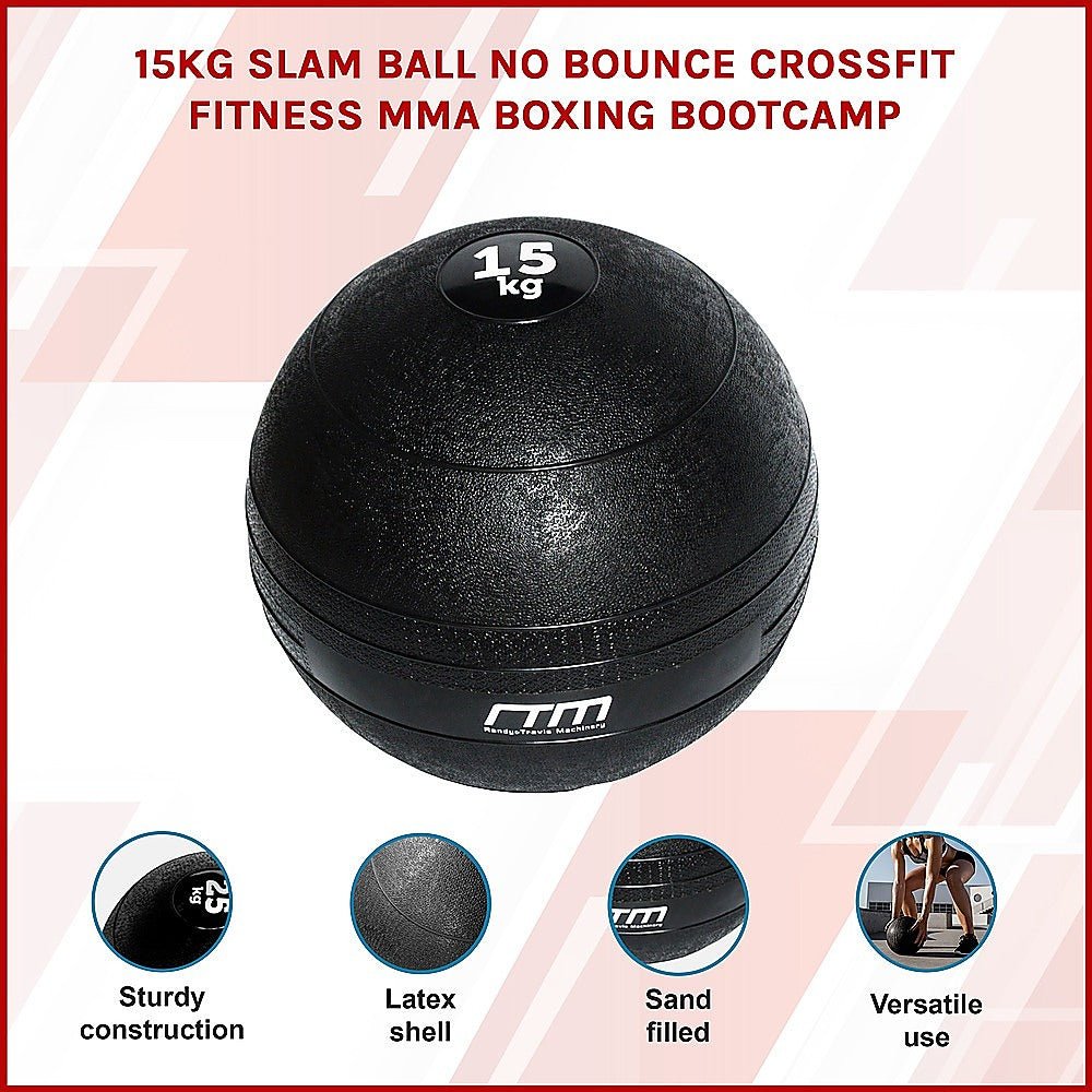 Slam Ball No Bounce - 15kg - Factory Direct Shop