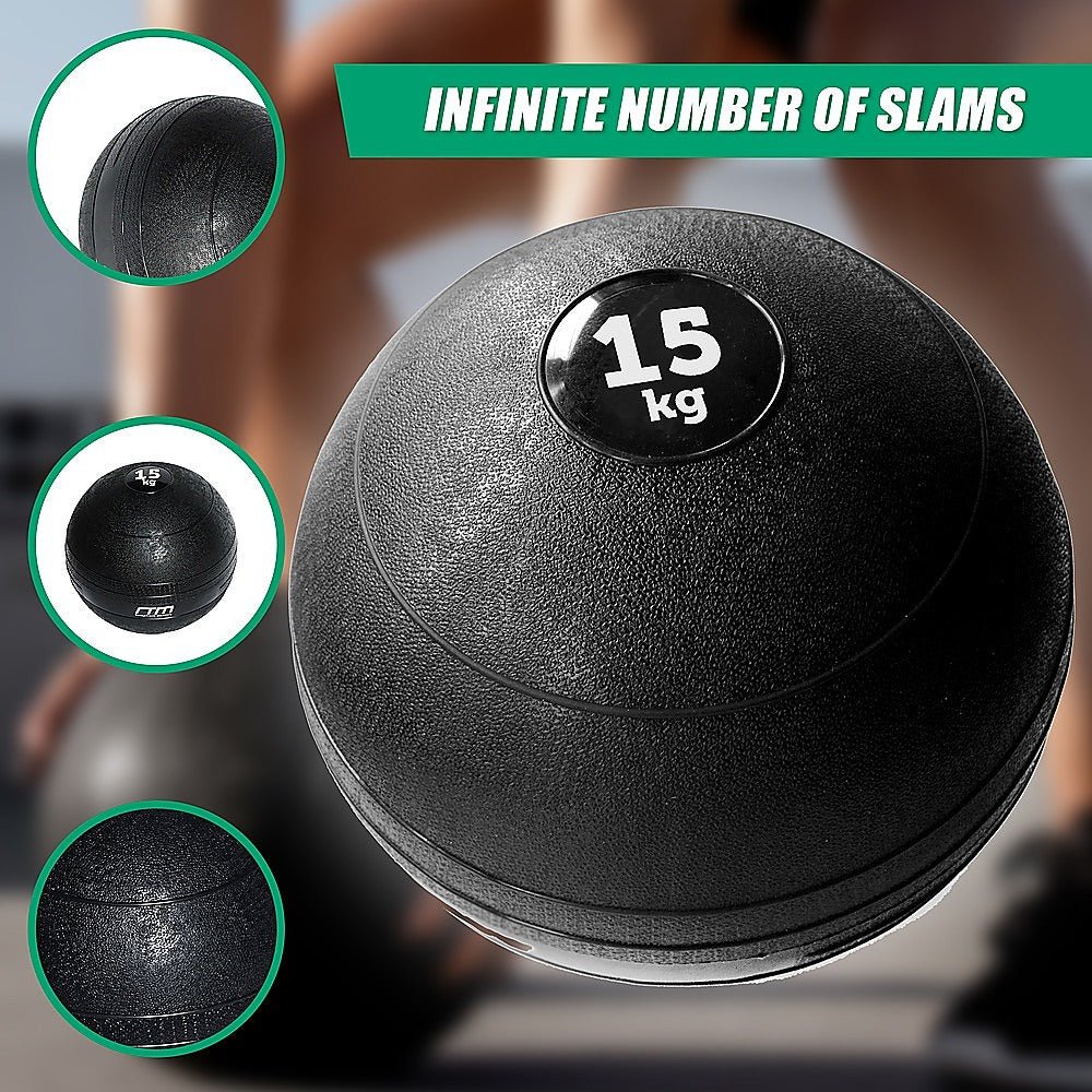 Slam Ball No Bounce - 15kg - Factory Direct Shop