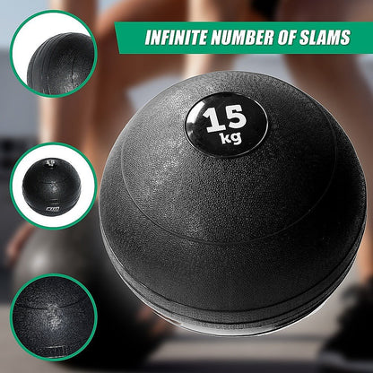 Slam Ball No Bounce - 15kg - Factory Direct Shop
