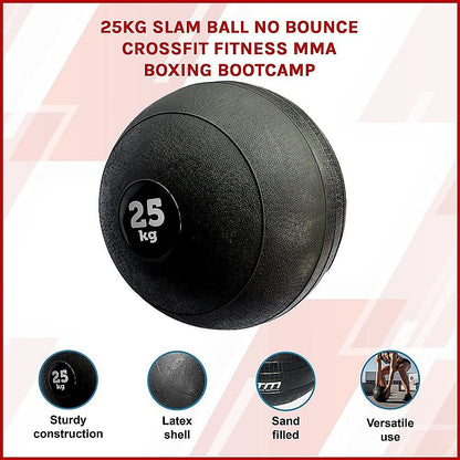 Slam Ball No Bounce - 25kg - Factory Direct Shop