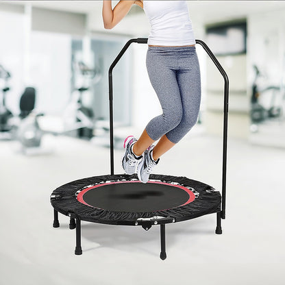 Rebounder Mini Trampoline 40inch-Black Red