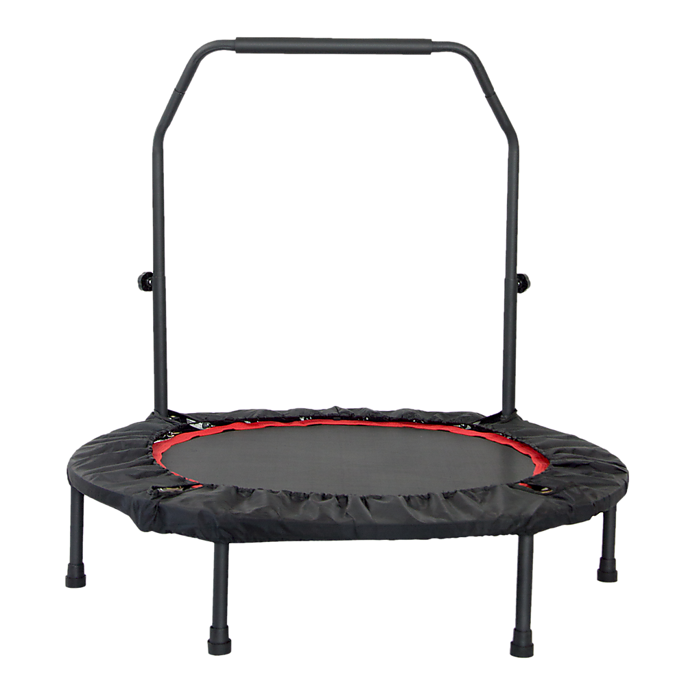 Rebounder Mini Trampoline 40inch-Black Red