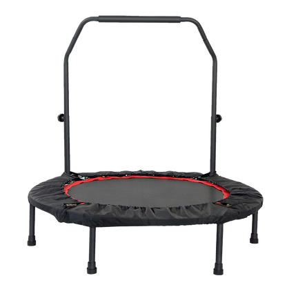 Rebounder Mini Trampoline 40inch-Black Red