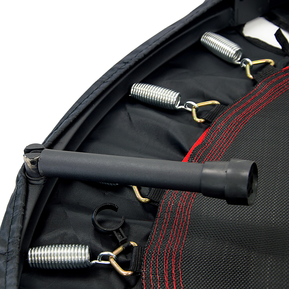 Rebounder Mini Trampoline 40inch-Black Red