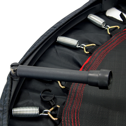 Rebounder Mini Trampoline 40inch-Black Red