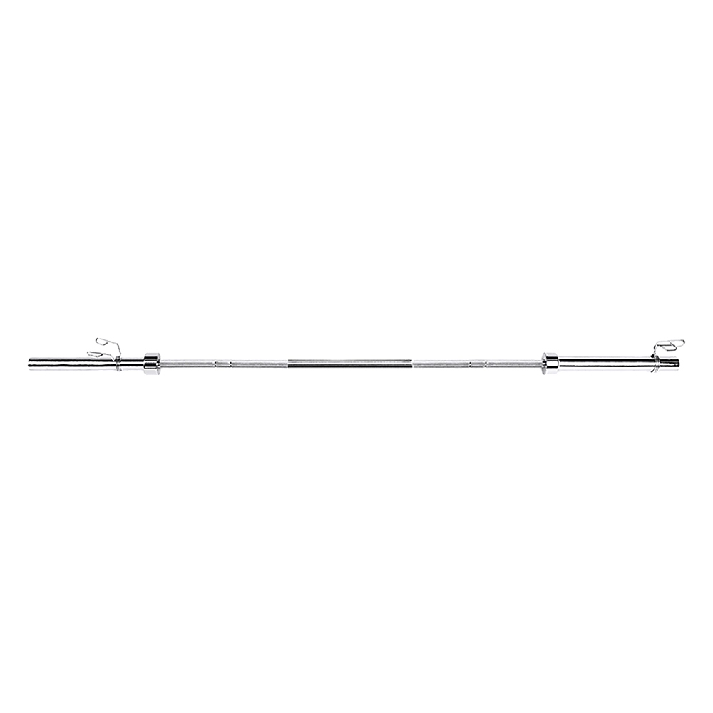 Barbell on a white background