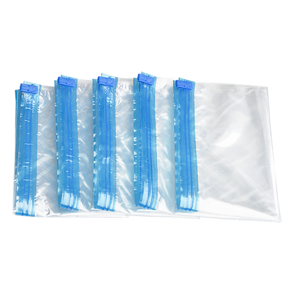 Travel Space Saver Saving Hand Roll Up Roller Seal No Vacuum Storage Bag x 20