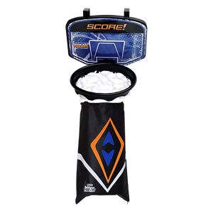 Hamper Basketball Laundry Hoop Hanging Clothes Basket Storage Kids Fun Door Bag