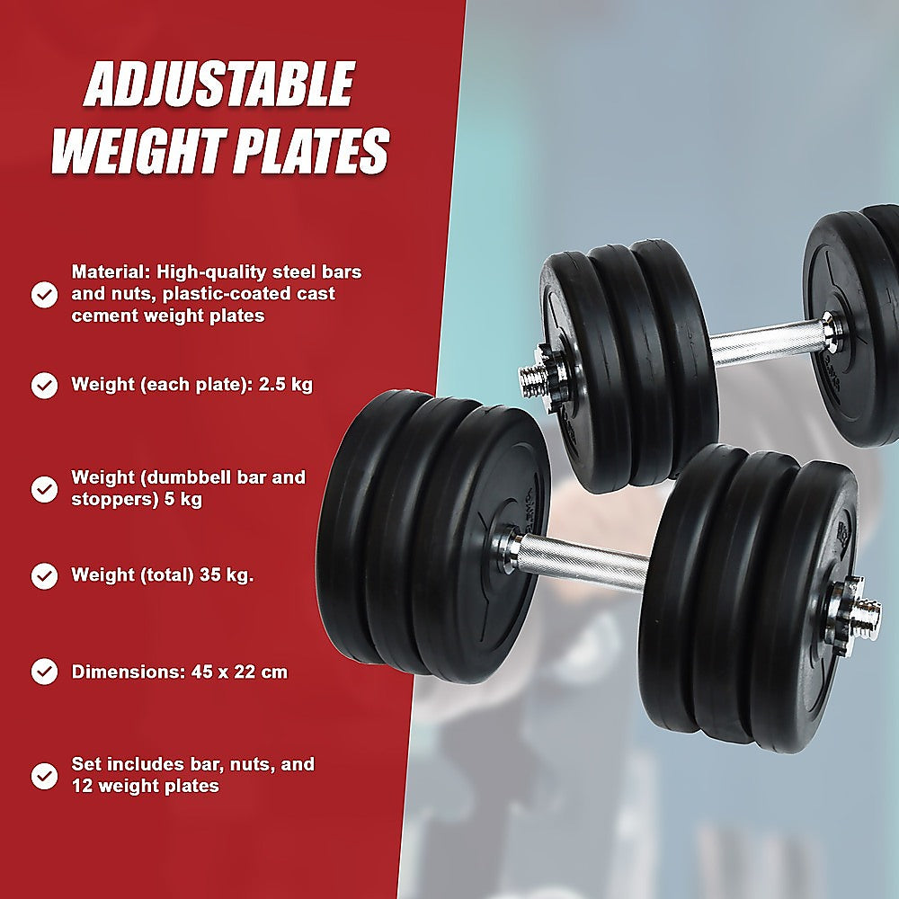 FDS Dumbbell Set Adjustable-35kg