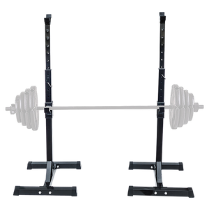 Pair of Adjustable Squat Rack Sturdy Steel Barbell Bench Press Stands GYM/HOME