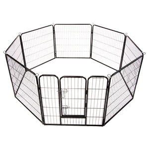 Pet Playpen 8 Panel Heavy Duty Exercise Fence Enclosure Cage