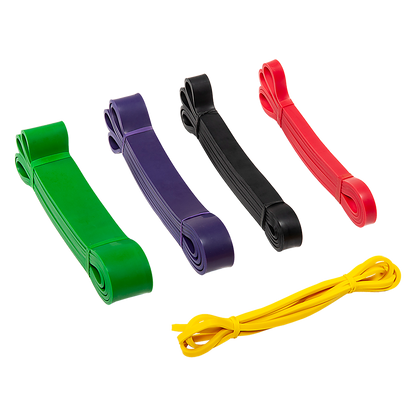 Resistance Band Loop Set of 5 Heavy Duty