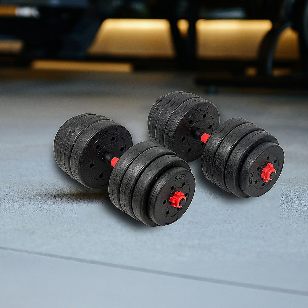 Dumbbell Set Adjustable Rubber-30kg