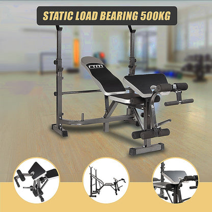 Weight Bench Press Multi Station Home Gym-500kg