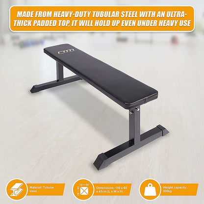 Fitness Flat Weight Bench-300kg