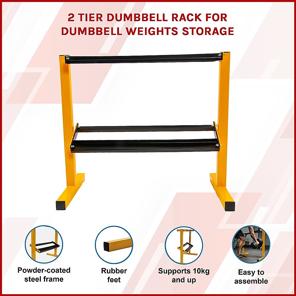 Dumbbell Rack- 2 Tier 