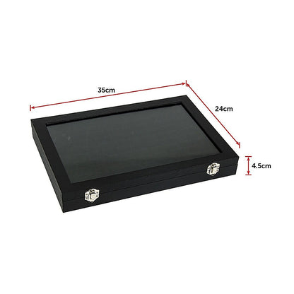 100 Earring Ring Holder Jewellery Necklace Display Storage Box