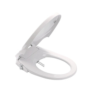 Non Electric Bidet Toilet Seat W/ Cover Bathroom Spray Washlet Water Wash