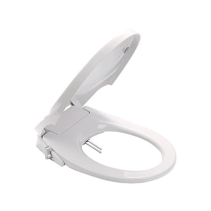 Non Electric Bidet Toilet Seat W/ Cover Bathroom Spray Washlet Water Wash