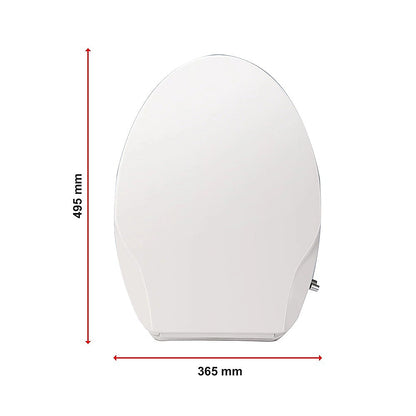 Non Electric Bidet Toilet Seat W/ Cover Bathroom Spray Washlet Water Wash