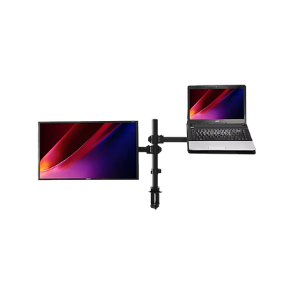 Monitor Mount & Laptop and Tablet Shelf Stands Holders Adjustable Workspace Arm
