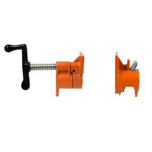 3/4" Wood Gluing Pipe Clamp Set (4 Pack) Heavy Duty PRO Woodworking Cast Iron