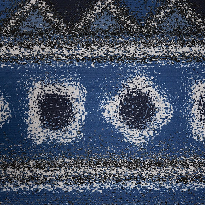 200x300cm Large Floor Blue Ethnic Rug – Modern Area Carpet for Bedroom, Living Room, Lounge or Home Décor Mat