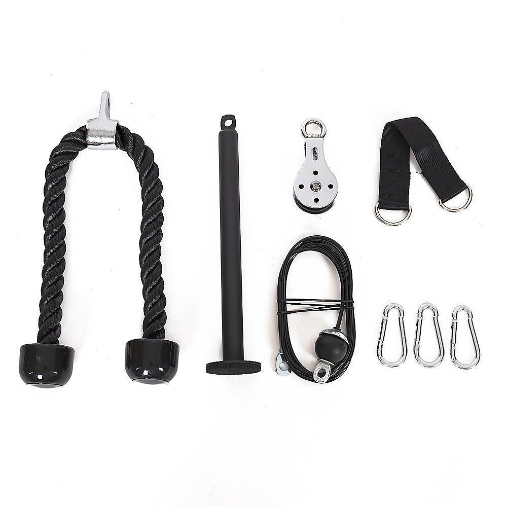 Fitness Pulley Set Gym Kit Tool Accessories Wire Rope - Factory Direct Shop