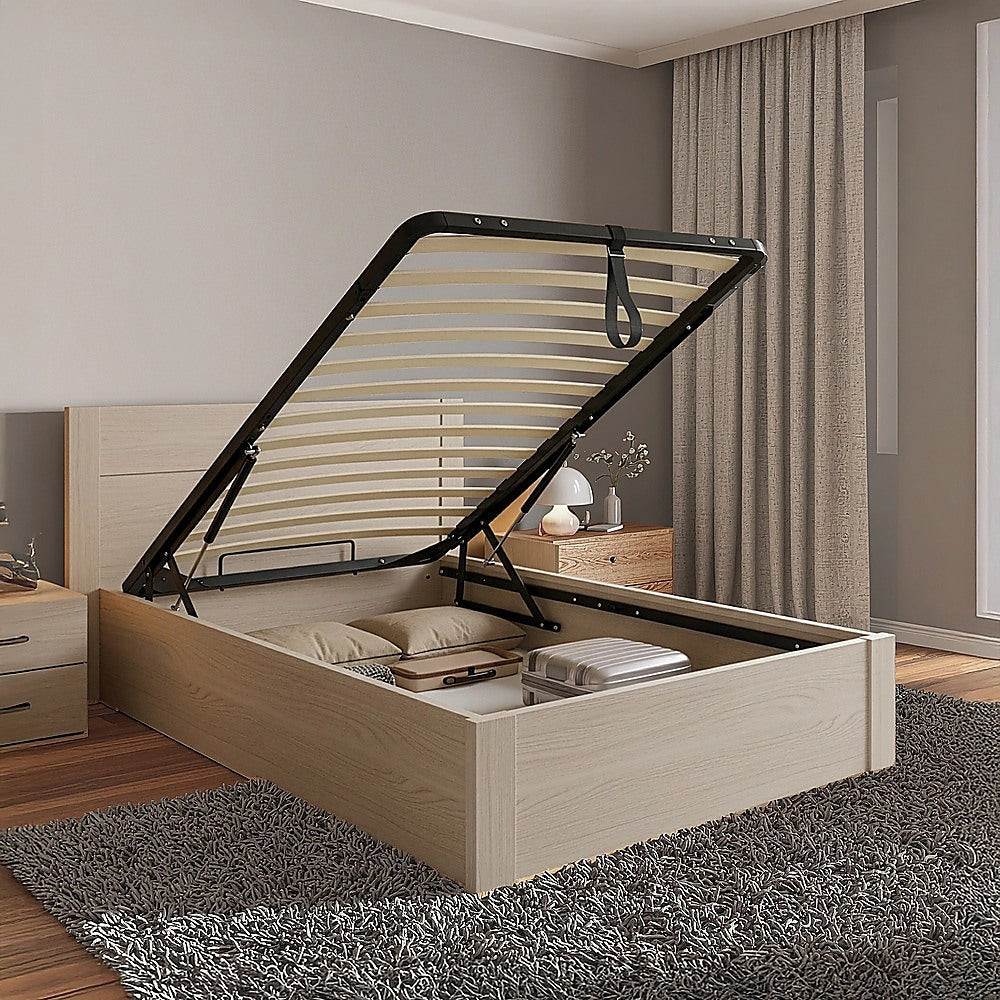 Single Gas Lift Bed Mechanism with Frame – Storage Platform & Sofa Bed Kit