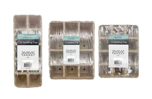 bulk 288 Paper Seedling Tray Compartments Assort
