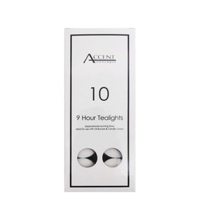 bulk 60 Accent 9 Hour Tealight 10 Pack