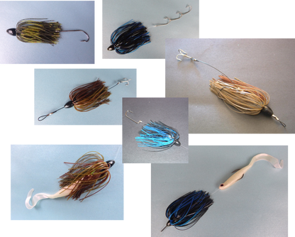 Vike 11/4 oz Skirted Microjig in Candy Craw