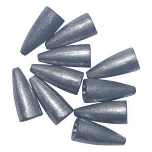 Swimerz 3/8 oz Lead Bullet Sinker - Qty 10 Pack