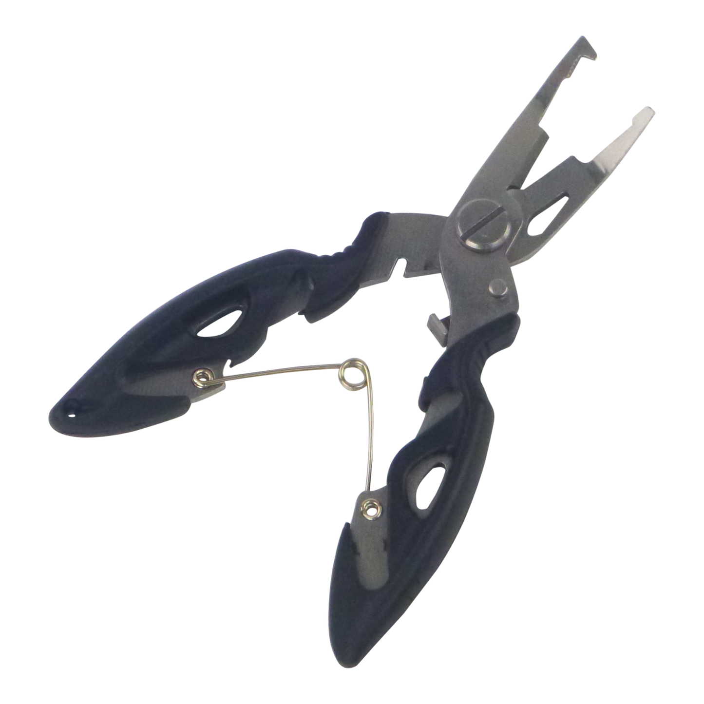 Rig Ezy Split Ring Pliers, Offset, Black
